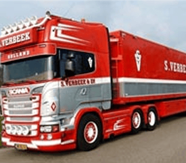 Scania van S. Verbeek voor bulktransport
