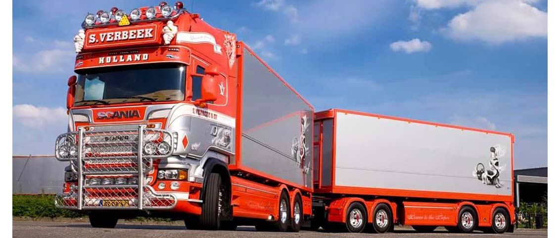 Lkw von S. Verbeek aus dem eigenen Fuhrpark